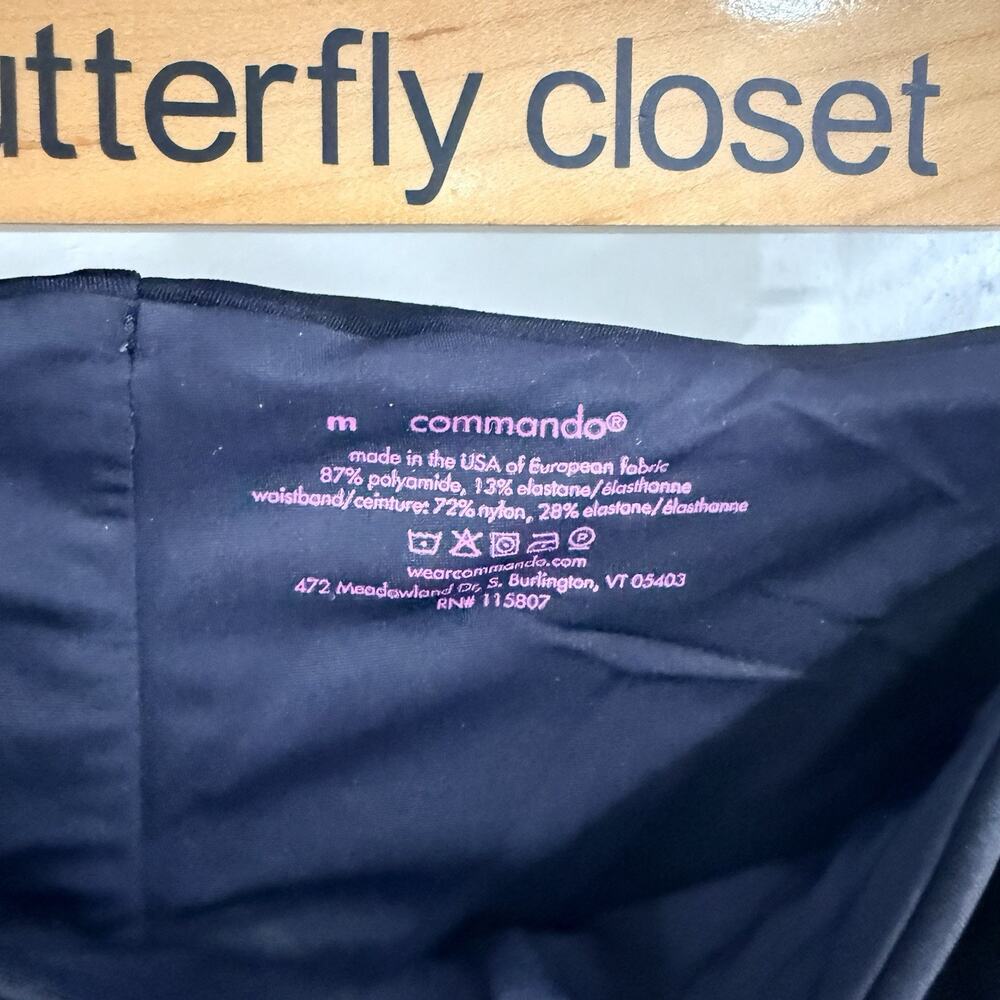 Commando black slimming Stretch Solid Control Leg… - image 3